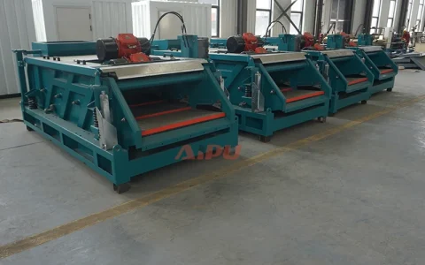 High Capacity Shale Shaker for High Flow Rate Drilling