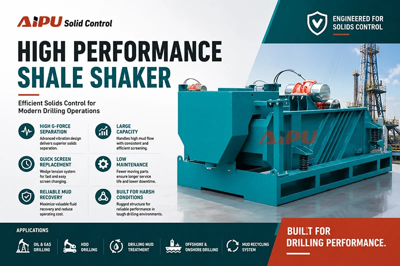 Why Mud Shale Shaker Is the First Line of Solids Control | Shaker screens