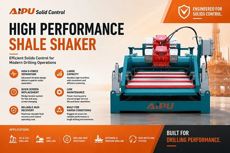 Aipu Shale Shaker for Drilling Operations